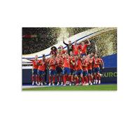 Póster de celebración del campeonato de España (1) obras de arte impresas para pared, lienzo, decoración del hogar, pósteres de 40 x 60 cm