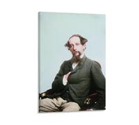 Póster de Charles Dickens en inglés, 20 x 30 cm