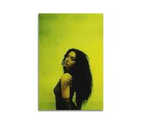 Póster de Charli XCX con fotos en lienzo, arte estético de música y película, decoración de sala de estar, dormitorio, 40 x 60 cm, estilo sin marco