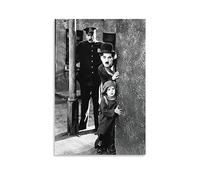 Póster de Charlie Chaplin de película clásica (9) póster de decoración del hogar póster de pared para colgar cuadros decorativos carteles de pintura 08 x 12 pulgadas (20 x 30 cm)
