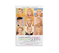 Póster de Confessions of a Teenage Drama Queen para pared, póster estético para decoración del hogar para sala de estar, 50 x 75 cm, estilo sin marco