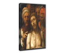 Póster de Cristo presentado al pueblo - Giovanni Antonio Bazzi - Il Sodoma Ecce Homo Póster para dormitorio, lienzo decorativo para pared, oficina, habitación, decoración estética G