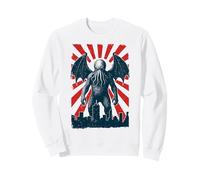 Póster de Cthulhu Tokio, Vintage Eldritch Cosmic Horror Sudadera