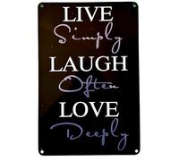 Póster de DiiliHiiri Letrero Chapa Regalo Mujer Romántica -30x20cm- Frase para Positivas y Amor | Señal | Cartel para Mujeres de Felicidad | Decoración Hogar (2635-241)