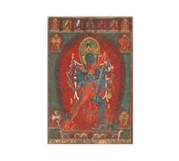 Póster de dioses budistas tántricas Chakrasamvara y Vajravarahi Tantra budismo tibetano para dormitorio, lienzo decorativo para pared, oficina, habitación, decoración estética