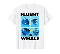 Póster de Disney Pixar Buscando a Dory Fluent Whale Talk Camiseta