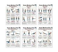 Póster de entrenamiento | Guía de fitness para gimnasio en casa - Tabla de acción de compromiso muscular de yoga | para dormitorio, oficina, apartamento, dormitorio, sala de estar