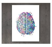 Póster de estructura corporal anatomía y fisiología, pegatina Retro, decoración médica for habitación Vintage, carteles pintura artística, en lienzo(1,30cmX42cmA3 No Frame)