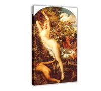 Póster de Fata Morgana de George Frederick Watts para dormitorio, lienzo decorativo para pared, oficina, habitación, decoración estética, marco de regalo, 40 x 60 cm