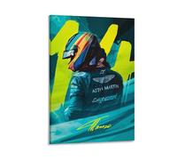 Póster de Fernando Alonso de Fórmula Uno de F1 (44) lienzos para pared, póster fotográfico, pintura, pósteres, decoración de habitación, 30 x 45 cm