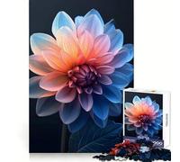 Póster de Flores realistas, Rompecabezas de 1000 Piezas para Adolescentes, Que estimula la Memoria, Calma y Tranquilidad, Regalo de Primera Calidad (38x26cm)