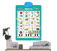 Póster de fonética inglesa - Sound Wall educativo para aula escolar, gráfico de pared con sonidos vocales y consonantes | Póster de aprendizaje lingüístico para niños, póster educativo con gráficos