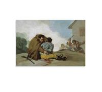 Póster de Francisco De Goya con una cuerda de Frío Pedro Binds El Maragato con una cuerda, lienzo para pared, impresiones artísticas para colgar fotos, decoración del hogar