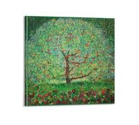 Póster de Gustav Klimt (árbol de manzana I) para pared, 40 x 40 cm