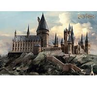 Póster de Harry Potter - Hogwarts - Día - Película de cine - Tamaño 91,5 x 61 cm, multicolor