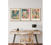 Póster de Henri Matisse, arte mural, La ventana abierta, La Japonaise, galería, museo, exposición (50 x 70 cm, 3 unidades)