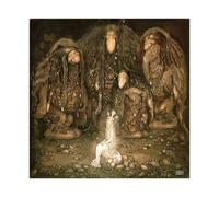 Póster de John Bauer con texto en inglés "Look at Them Troll Mother Said Look at My Sons 1915" para dormitorio, lienzo decorativo impreso, arte de pared, oficina, habitación, decoración estética