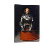 Póster de John Everett Millais, obra famosa de Juana de Arco, arte de pared, impresiones para dormitorio, decoración del hogar, cuadros en lienzo, 60 x 90 cm