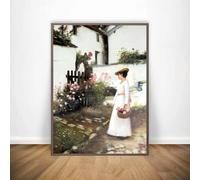 Póster de John William Waterhouse en alta definición, para decoración de paredes, bares, cafeterías, habitaciones, lienzo (60 x 80 cm, sin marco)