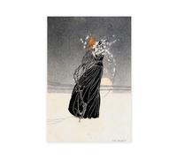 Póster de Kay Nielsen de 1910 con la historia de una madre (visión encantada) para dormitorio, lienzo decorativo impreso, arte de pared, oficina, habitación, decoración estética, regalo, sin marco