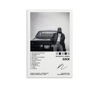Póster de Kendrick Lamar GNX con portada de álbum de música, póster para habitación, lienzo, decoración de pared, dormitorio, 30 x 45 cm