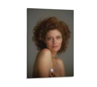 Póster de la actriz de cine estadounidense Susan Sarandon, lienzo, arte para pared, sala de estar, pósteres, pintura, 50 x 75 cm