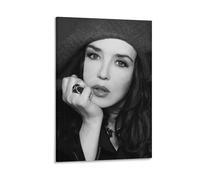 Póster de la actriz de cine francesa Isabelle Adjani, 3 lienzos, impresiones artísticas para pared, póster fotográfico, decoración de habitación, 20 x 30 cm