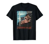 Póster de la Bandera de Estados Unidos de Pearl Harbor Camiseta
