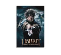 Póster de La Batalla de los Cinco Ejércitos de El Hobbit, póster decorativo de la película sobre lienzo, póster de pared e impresión artística moderna para decoración de dormitorio familiar, pósteres