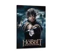 Póster de La Batalla de los Cinco Ejércitos de El Hobbit, póster decorativo de la película sobre lienzo, póster de pared e impresión artística moderna para decoración de dormitorio familiar, pósteres