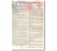 Póster de la Constitución de los Estados Unidos - Escuela del Gobierno de Historia de Estados Unidos