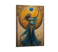 Póster de la diosa Gaia, impresión de la madre tierra, diosa griega Gaia, lienzo para decoración de pared, póster fotográfico, pintura para habitación, 40 x 60 cm
