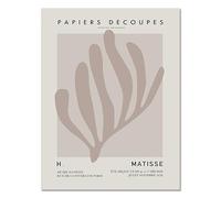 Póster de la exposición del museo Henri Matisse, arte abstracto de pared, pintura en lienzo de Henri Matisse y grabados, imagen moderna para decoración del hogar, 50 x 70 cm x 1, sin marco