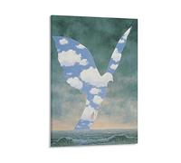 Póster de la familia grande de artistas surrealistas belgas Rene Magritte - Póster de pared (30 x 45 cm)