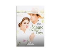 Póster de La magia de los días ordinarios romántica de la película artística para decoración de pared, 60 x 90 cm, estilo sin marco