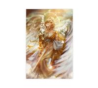 Póster de la mitología griega de la diosa de la justicia, arte para pared, lienzo, decoración de dormitorio, oficina, cocina, regalo, sin marco, 20 x 30 pulgadas