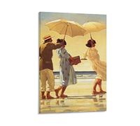 Póster de la obra de pintor de Jack Vettriano para pared, póster de pintura en lienzo, obras de arte para decoración de habitación, 30 x 45 cm
