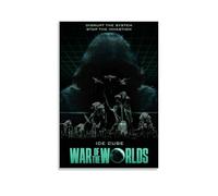 Póster de la película de ciencia ficción de la Guerra de los Mundos, sátira y suspenso, arte de pared, lienzo estético, póster vintage de música y películas, pintura decorativa para sala de estar