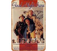 Póster de la película Good Night Irene para decoración de pared del hogar, letrero de metal retro de 20 x 30 cm