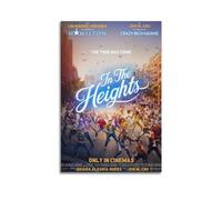 Póster de la película In The Heights, póster de decoración de habitación para dormitorio, sala de estar, paredes de 40 x 60 cm, estilo sin marco