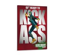 Póster de la película Kick-Ass - Película de superhéroes de comedia oscura sobre adolescentes vigilantes salvando el día (3) impresión en lienzo para pared, pósteres artísticos para decoración moderna