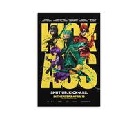 Póster de la película Kick-Ass - Película de superhéroes de comedia oscura sobre adolescentes vigilantes salvando el día (6) pósteres artísticos para pared, lienzo, decoración de pósteres, obras de
