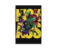 Póster de la película Kick-Ass - Película de superhéroes de comedia oscura sobre adolescentes vigilantes salvando el día (14) impresión en lienzo para pared, póster artístico para decoración moderna