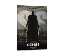 Póster de la película Kick-Ass - Película de superhéroes de comedia oscura sobre adolescentes vigilantes salvando el día (1) lienzo para pared, póster fotográfico, pintura, pósteres, decoración de