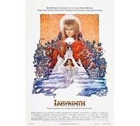 Póster de la película Labyrinth de David Bowie y Jim Henson, A4, impresión, 260 GSM, papel fotográfico satinado