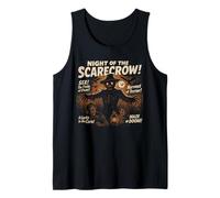 Póster de la película Night of The Scarecrow Vintage Halloween Camiseta sin Mangas