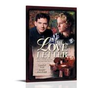 Póster de la película romántica de The Love Letter para decoración de pared, 30 x 45 cm, estilo marco