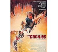 Póster de la película The Goonies clásico vintage de los años 80, A4 210 × 297 mm