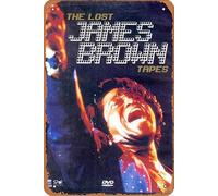 Póster de la película The Lost James Brown Tapes para decoración de pared del hogar, letrero de metal retro, 20 x 30 cm