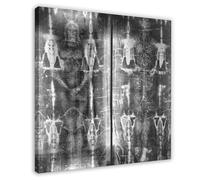 Póster de la Sábana Santa de Turín para dormitorio, lienzo decorativo impreso, arte de pared, oficina, habitación, decoración estética, marco de regalo, 40 x 40 cm